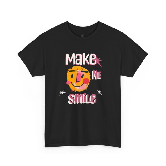 Make me smile Unisex Heavy Cotton Tee - Image 3