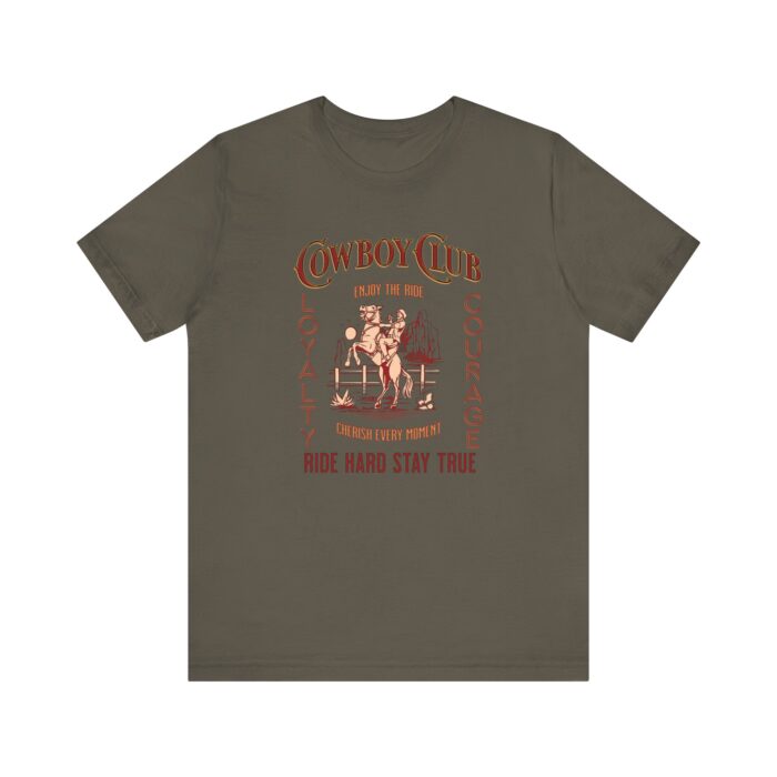 Cowboy club Unisex Jersey Short Sleeve Tee - Image 17