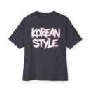 Korean style Unisex Oversized Boxy Tee