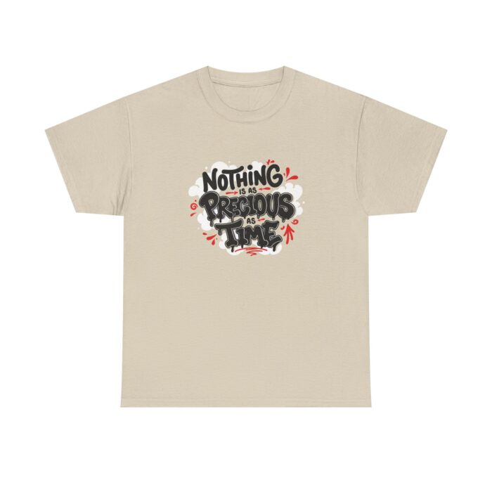 Nothing is as Precious as Time Unisex Heavy Cotton Tee - Image 9