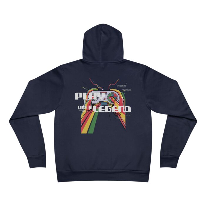 Play like a legend Unisex Sponge Fleece Pullover Hoodie - Image 4