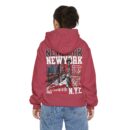 New York Streetwear Unisex Garment-Dyed Hoodie