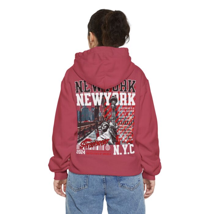 New York Streetwear Unisex Garment-Dyed Hoodie - Image 32