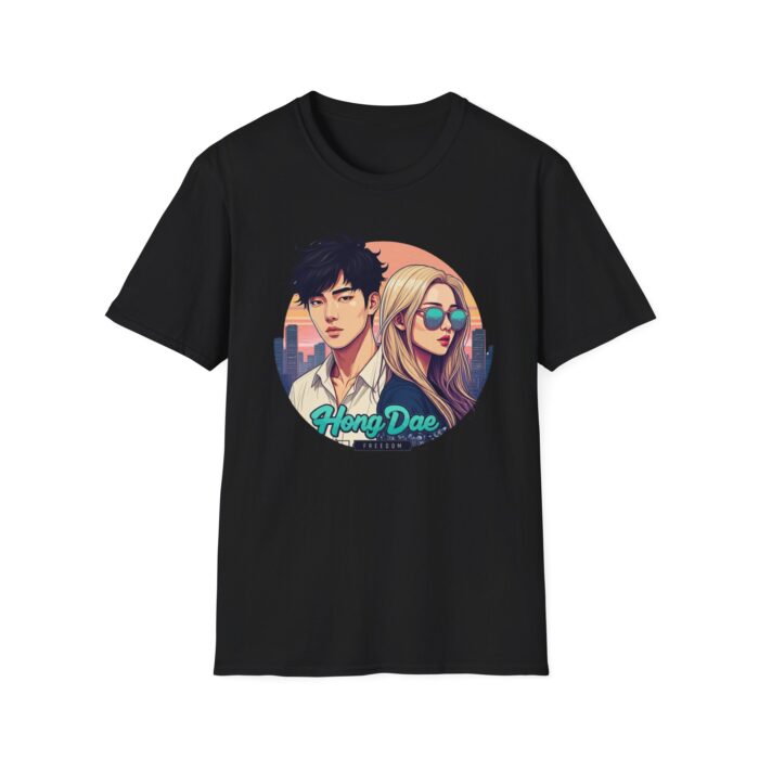 HongDae Freedom Unisex Softstyle T-Shirt - Image 9