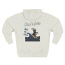 Ride with wave Three-Panel Fleece Hoodie