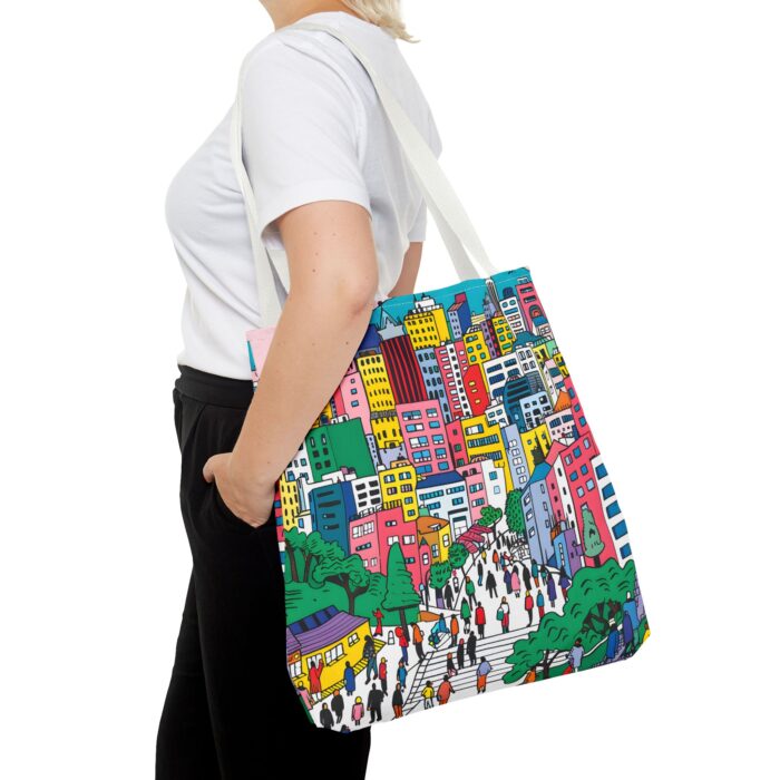 Seoul's hill neighborhoods Tote Bag (AOP) - Image 36