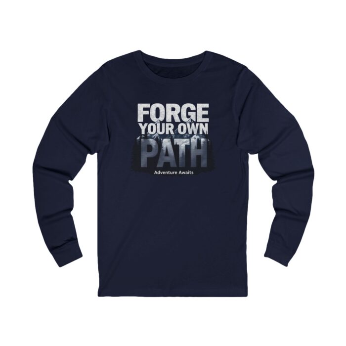 Forge Your Own Path Unisex Jersey Long Sleeve Tee - Image 11