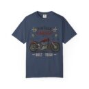 Vintage Garage Motorcycle T-Shirt - Road Tested & Built Tough for Bikers