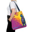 Stylish Hippo Tote Bag (AOP)