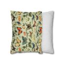 Butterfly Spun Polyester Square Pillowcase