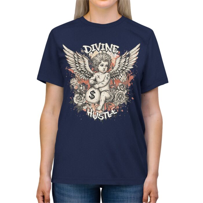 Devine hustle Unisex Triblend Tee - Image 15