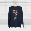 Astronaut and balloon at a Time Unisex Crewneck Sweatshirt