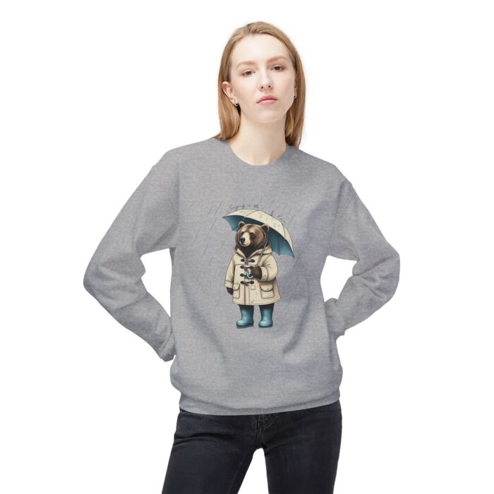 Singing in the rain Unisex Midweight Softstyle Fleece Crewneck Sweatshirt - Image 11
