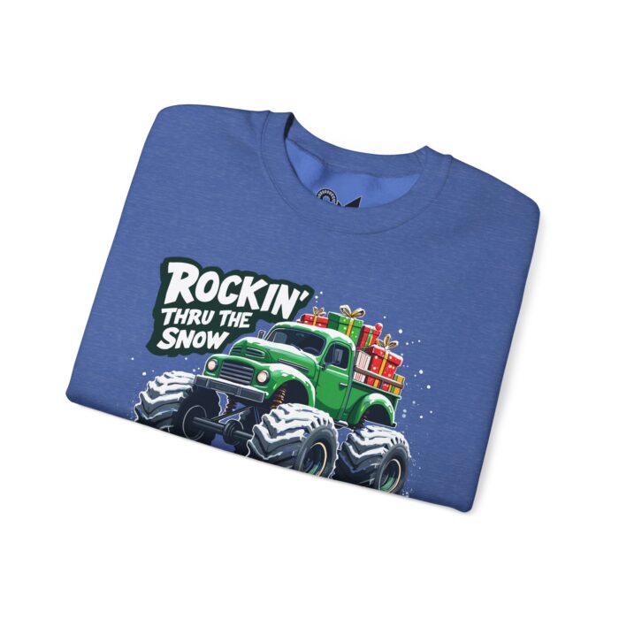 ROCKIN' THRU THE SNOW Unisex Heavy Blend™ Crewneck Sweatshirt - Image 35