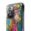 Stylish Ape Magnetic Clear Impact Cases