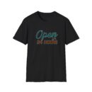 Open 24 Hours Unisex Softstyle T-Shirt - Casual Statement Tee