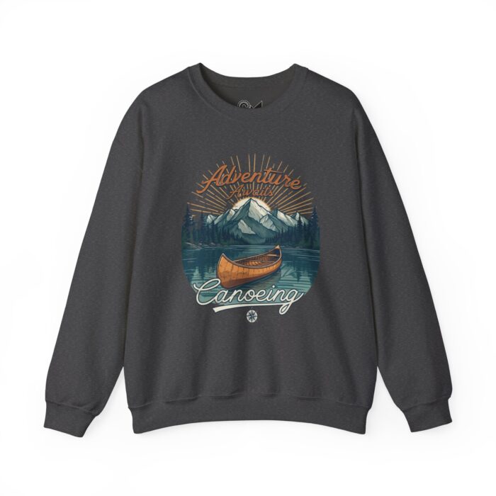 Canoeing Unisex Heavy Blend™ Crewneck Sweatshirt - Image 17