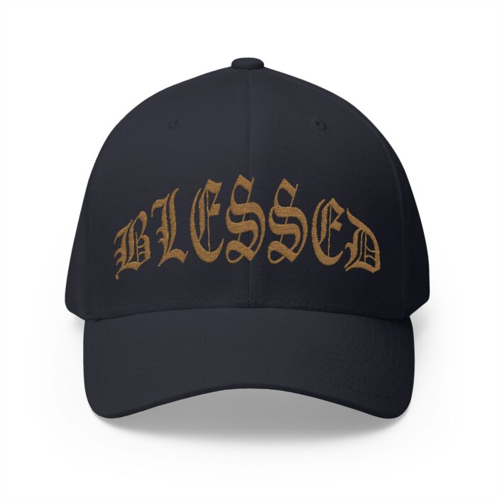 Blessed Embroidered Cap - Stylish Closed-Back Structured Hat for Faith and Everyday Wear - Image 13