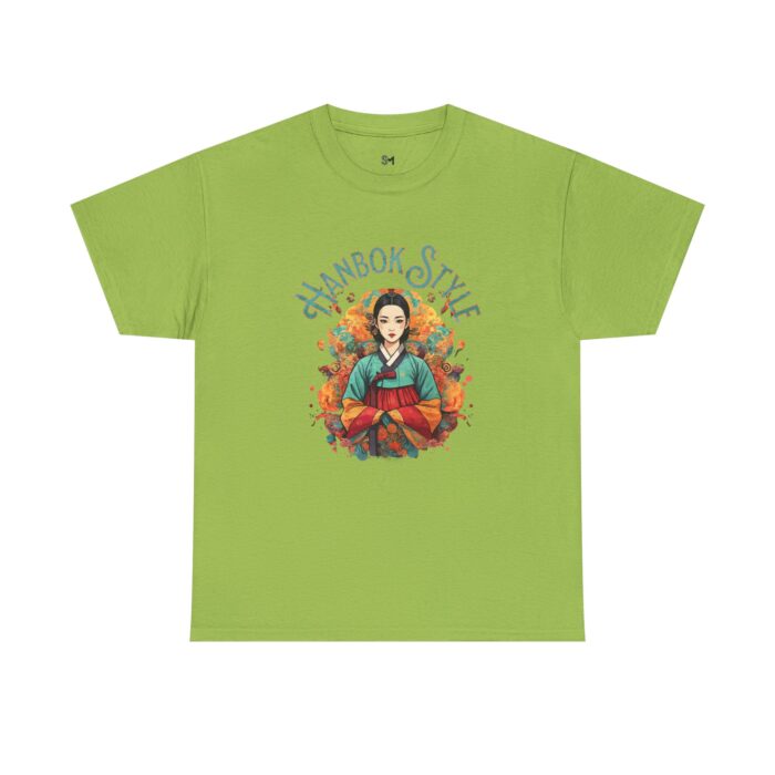 Hanbok Style Unisex Heavy Cotton Tee - Image 29