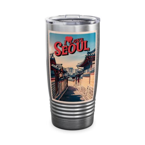 I love Seoul vintage Ringneck Tumbler, 20oz