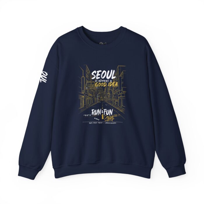 Seoul Good Idea Unisex Crewneck Sweatshirt - Perfect for Travel Enthusiasts - Image 9