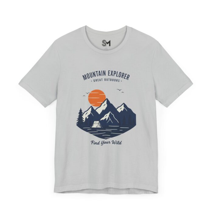Mountain Explorer Unisex Jersey Short Sleeve Tee - Image 7