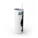 Classic Tech Skinny Tumbler with Straw, 20oz