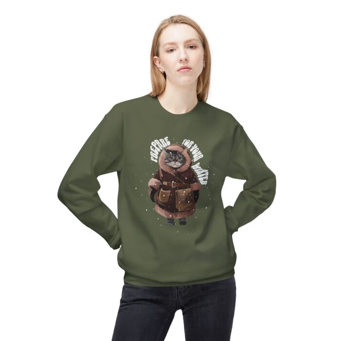 Prepare for your winter Unisex Midweight Softstyle Fleece Crewneck Sweatshirt - Image 15