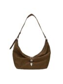 BELTED HOBO_chestnut nubuck - EmpressKorea