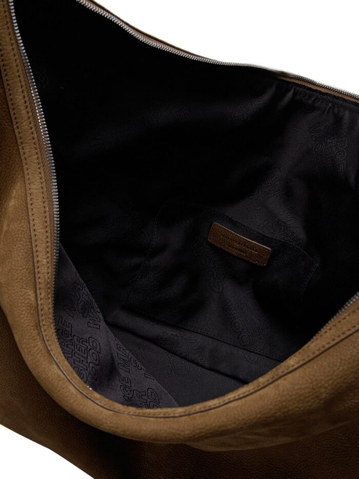 BELTED HOBO_chestnut nubuck - EmpressKorea