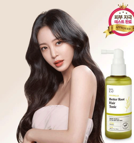 Daleaf Chlorella Better Root Hair Tonic 100ml - EmpressKorea