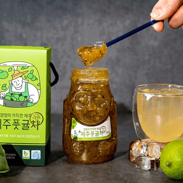 설렘이 가득한 제주 Jeju Green Tangerine Tea 320g - EmpressKorea