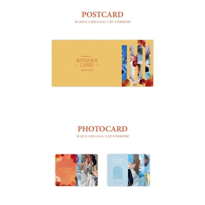 LUMINOUS - 1st Full Album: LUMINOUS in WONDERLAND - EmpressKorea