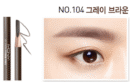 MACQUEEN New York My Strong Eyebrow Pencil - Hard Powder (5 Colors) - EmpressKorea