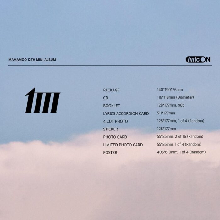 MAMAMOO - 12th Mini Album: MIC ON (MAIN Ver.) - EmpressKorea