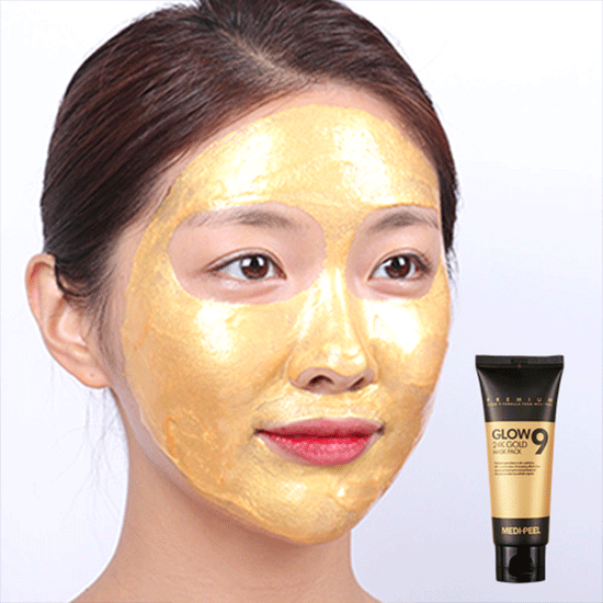 MEDI-PEEL Glow 9 24K Gold Mask Pack 100ml - EmpressKorea