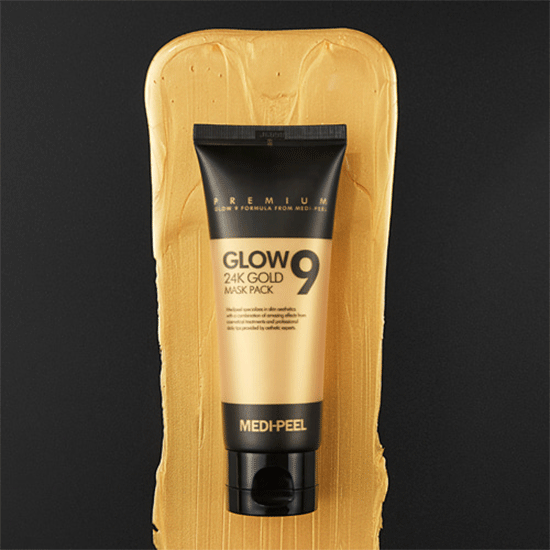 MEDI-PEEL Glow 9 24K Gold Mask Pack 100ml - EmpressKorea
