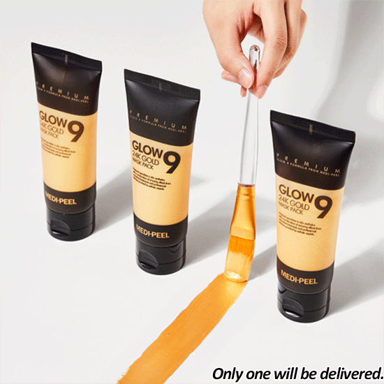 MEDI-PEEL Glow 9 24K Gold Mask Pack 100ml - EmpressKorea