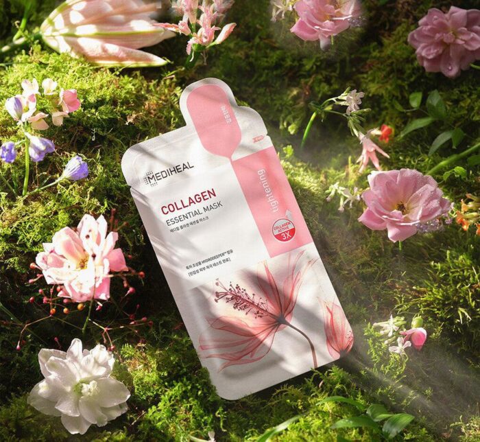 MEDIHEAL Collagen Essential Mask 30ml*10ea - EmpressKorea