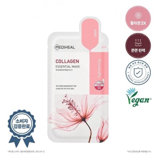 MEDIHEAL Collagen Essential Mask  5pcs - EmpressKorea