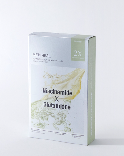 MEDIHEAL Derma Synergy Wrapping Mask - Blemish 25ml*10 pack - EmpressKorea