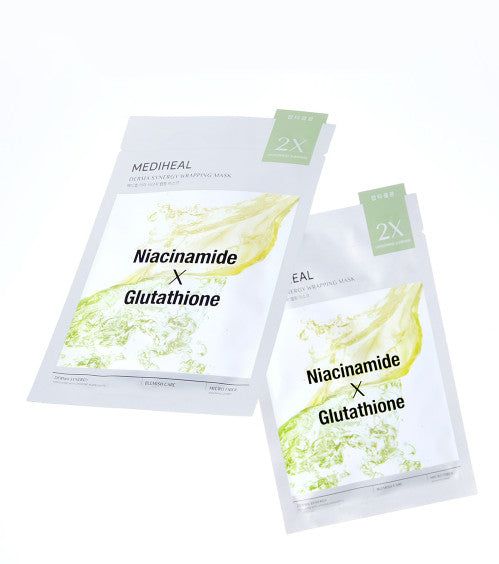 MEDIHEAL Derma Synergy Wrapping Mask - Blemish 25ml*10 pack - EmpressKorea
