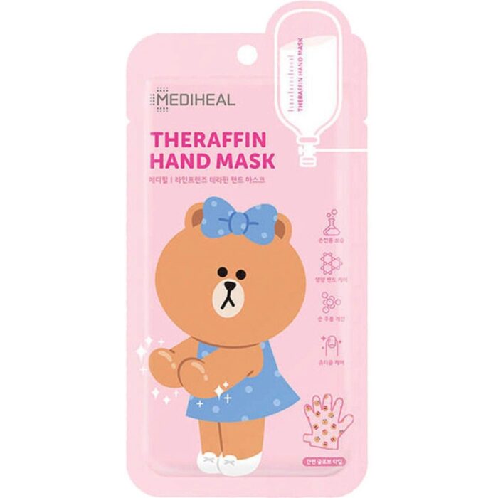 MEDIHEAL Line Friends Theraffin Hand Mask 10ea - EmpressKorea