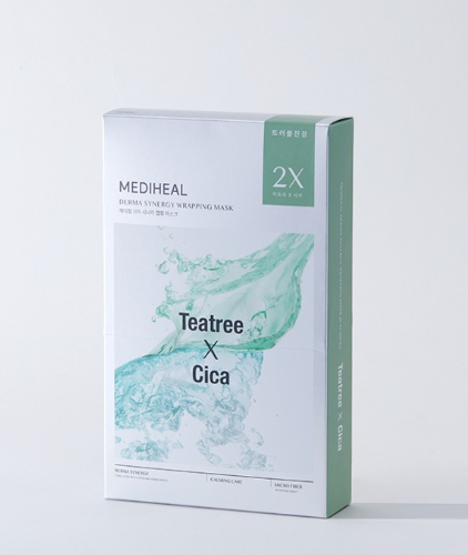 MEDIHEAL Synergy Wrapping Mask - Calming 25ml*10pack - EmpressKorea