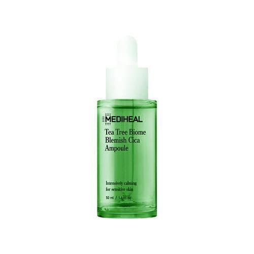 MEDIHEAL Tea Tree Biome Blemish Cica Ampoule 50ml - EmpressKorea