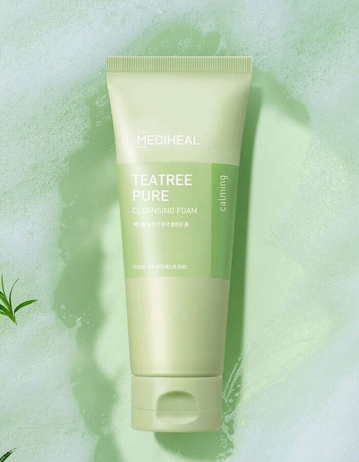 MEDIHEAL Tea Tree Pure Cleansing Foam 170ml+50ml - EmpressKorea