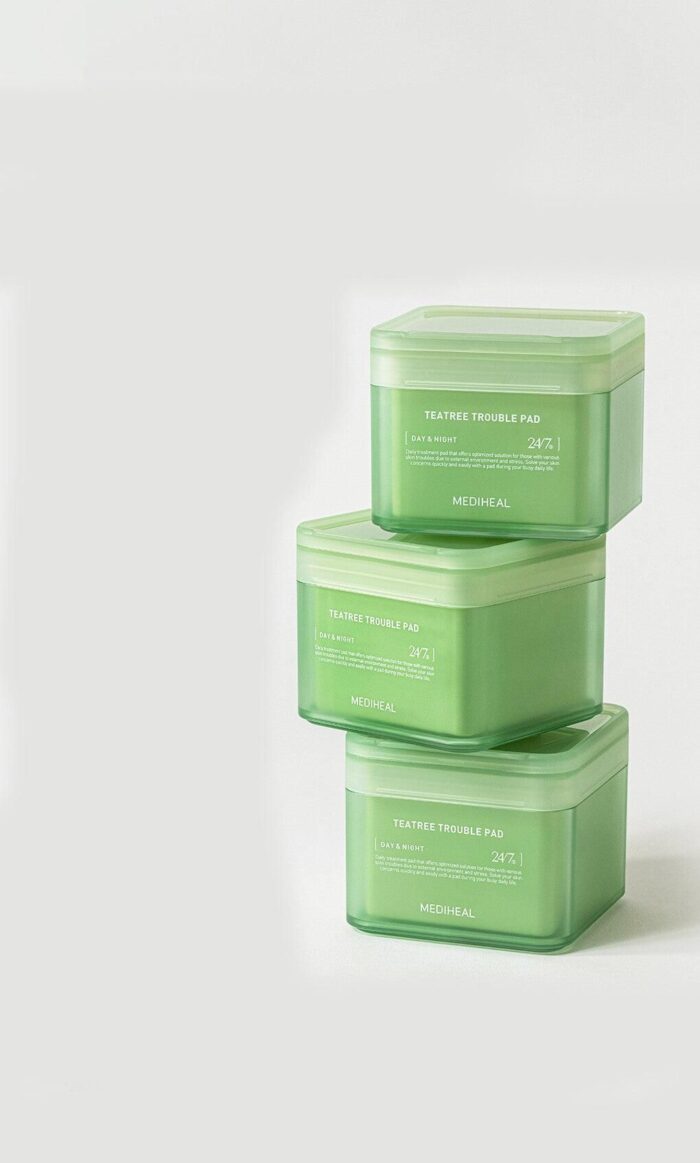 MEDIHEAL Tea Tree Trouble Pad 100Pads , Refil 100Pads - EmpressKorea