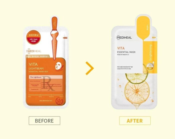 MEDIHEAL VITA ESSENTIAL MASK 10pcs - EmpressKorea