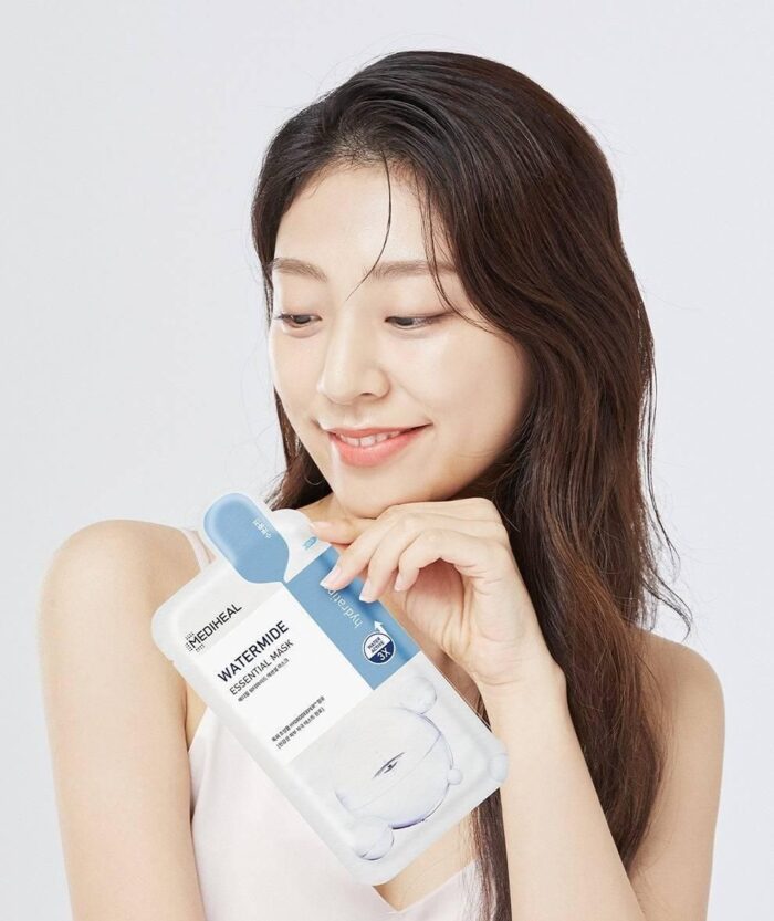 MEDIHEAL WATERMIDE ESSENTIAL MASK 10pcs - EmpressKorea