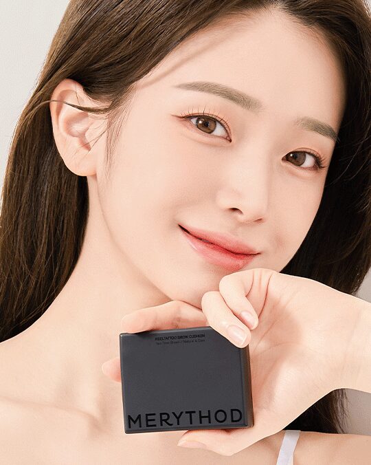 MERYTHOD Merry Saw Lil Tattoo Brow Cushion Two-tone Brown - EmpressKorea